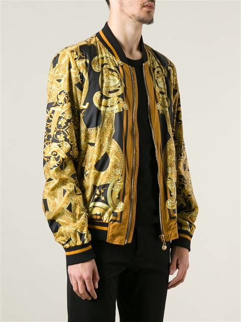 versace bomber jacket price|versace bomber jacket men's.